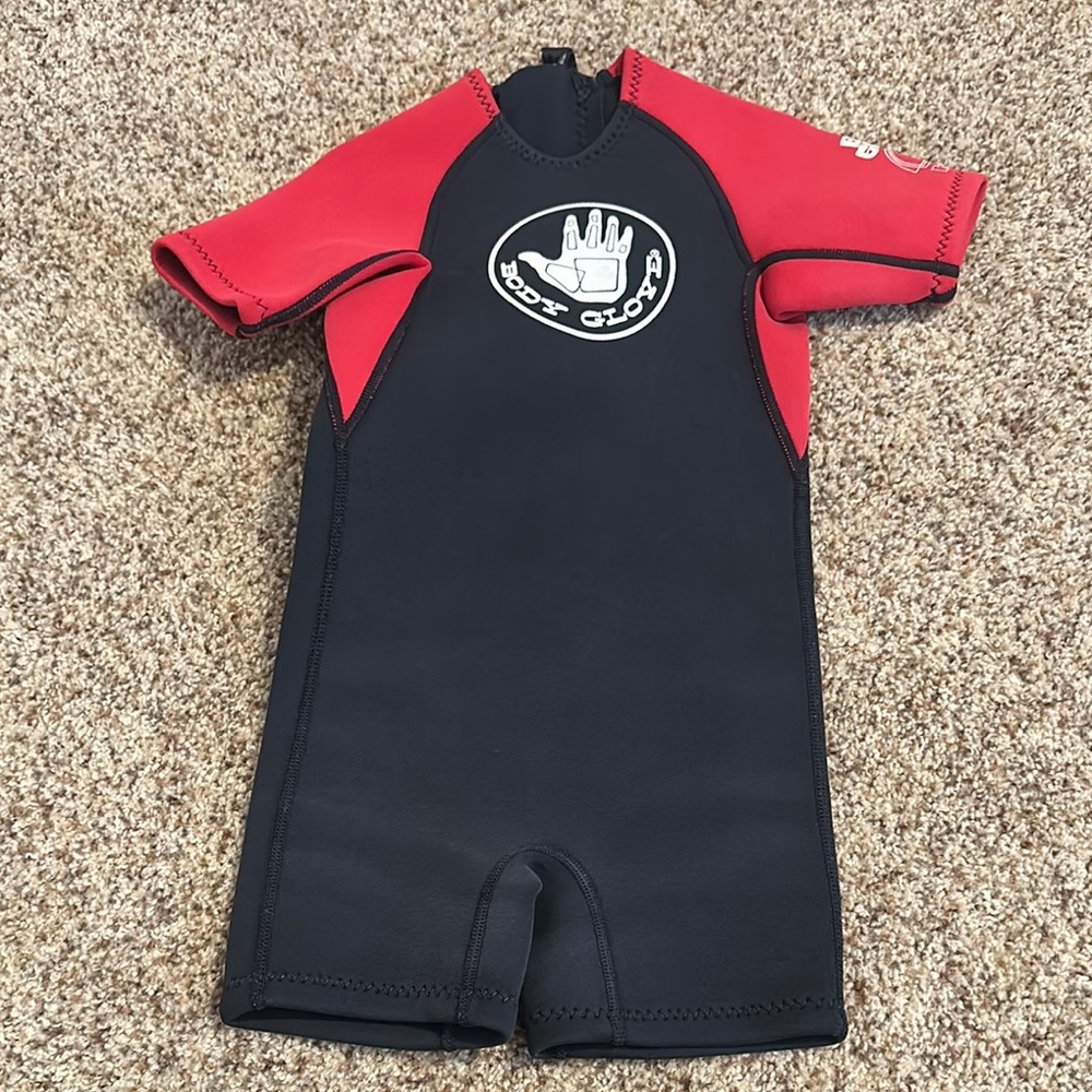 Body Glove Kids Swim Wetsuit - Red and Black